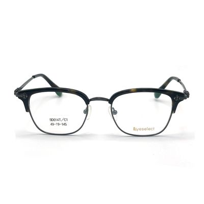 良い値段 BD014 平方アセテート金属フレーム 145mm テンプル長さで利用可能 オンライン