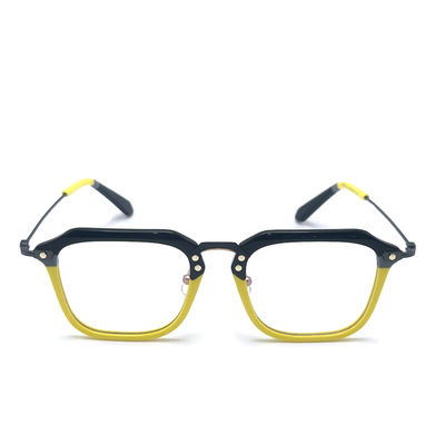 良い値段 BD124 カスタマイズされたフレーム カラー アセテート金属フレーム 142mm テンプル長さ オンライン