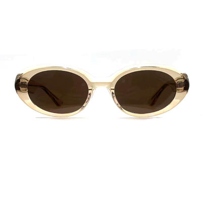 良い値段 アセテートフレーム ソーラーグラス ファッションオバル目形とクラシックフレーム スタイルモデルAS075 ソーラーグラス メーカーOEM/ODM オンライン